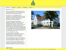 Tablet Screenshot of elo-betten.com
